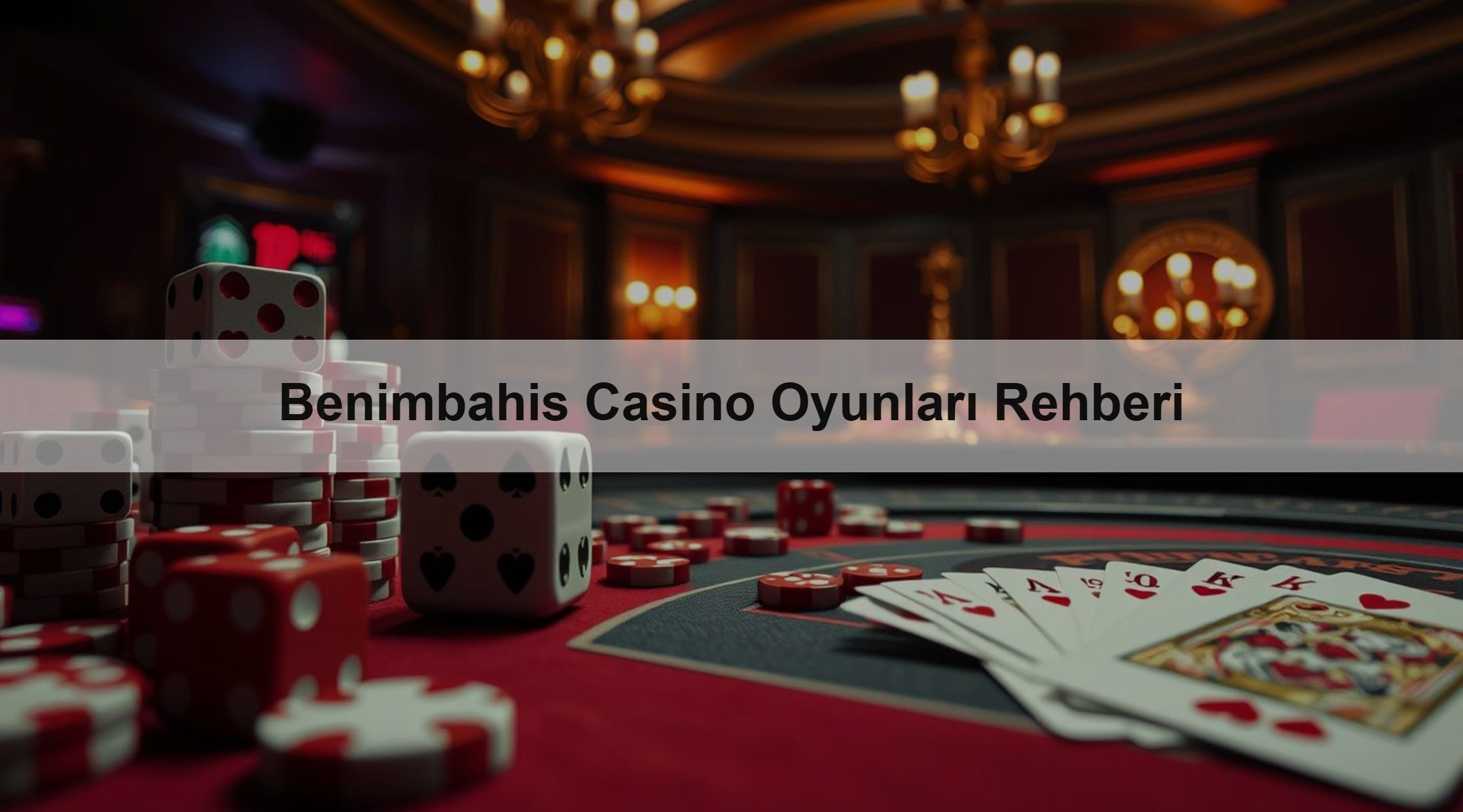 Benimbahis Casino Oyunları Rehberi 1 Benimbahis Casino Oyunları Rehberi
